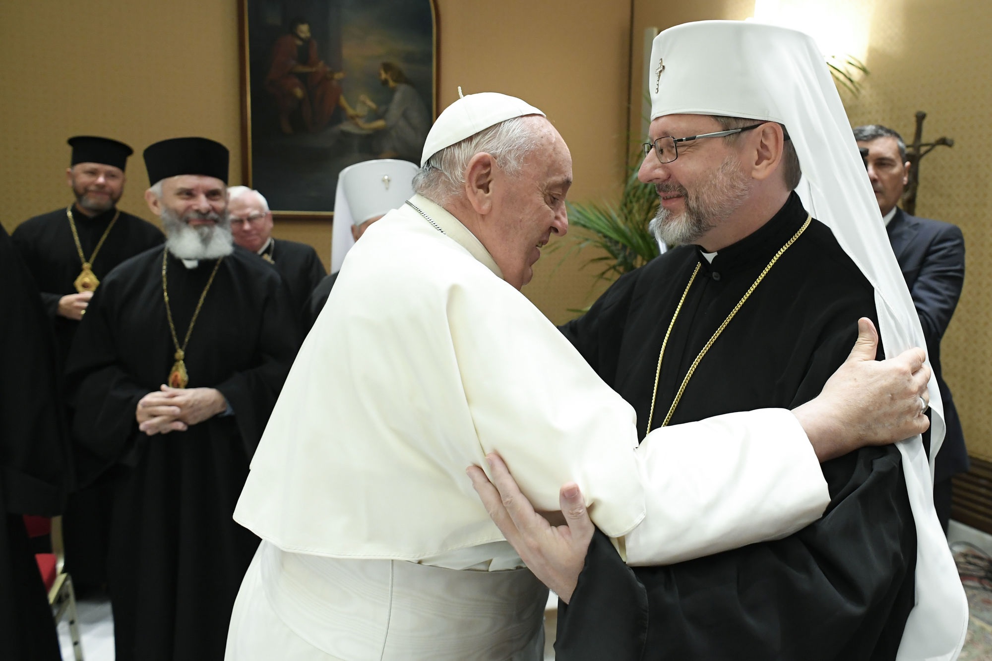 Франциск заверил украинских униатов: он с ними и с Украиной