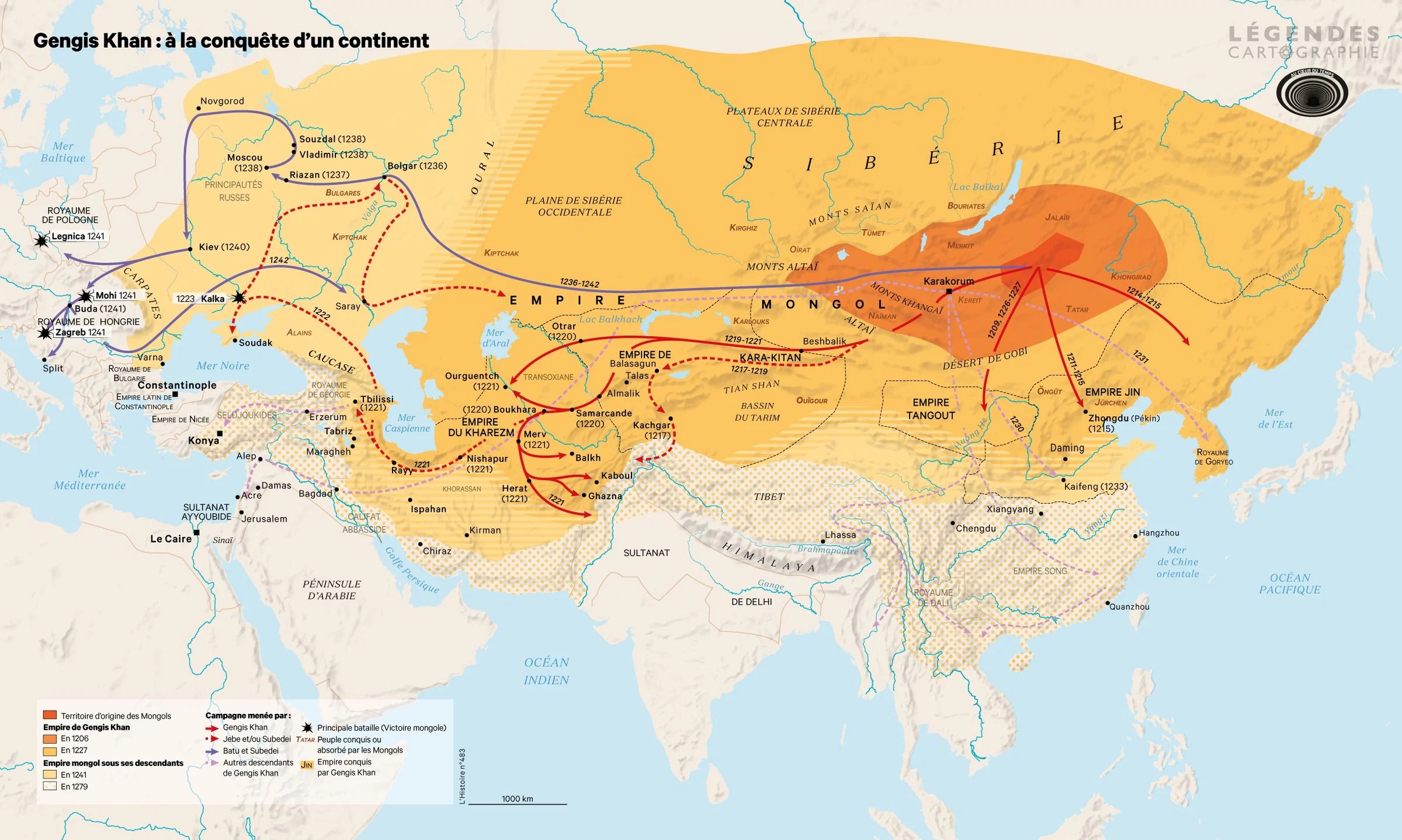 Папа нашел мир в монгольском империализме и оккупации