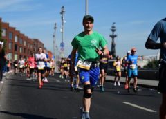 На Московском марафоне поддержали благотворительность АДРА