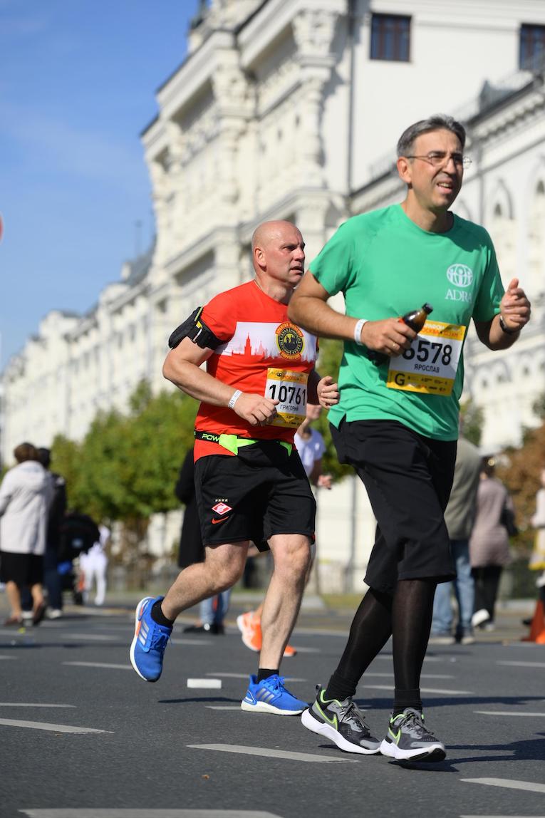 На Московском марафоне поддержали благотворительность АДРА