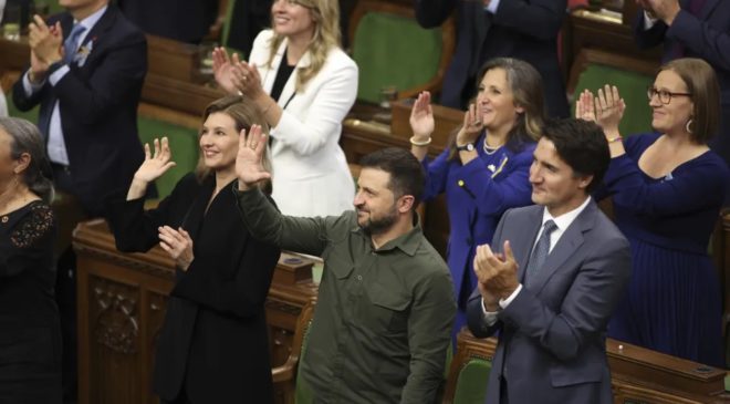 Зеленский и парламент Канады чествовали нациста-ветерана