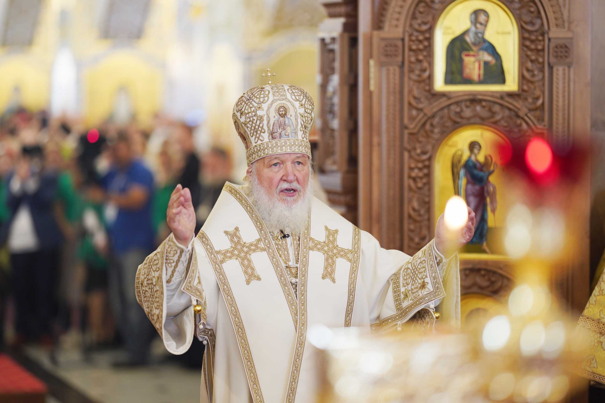 Страх Божий изгоняет страх на поле боя - патриарх Кирилл