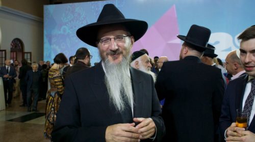 Лазар поздравляет с праздником Симхат Тора