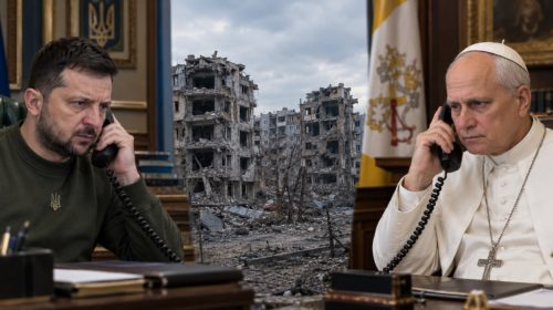 Лев XIV обсудил с Зеленским ситуацию в Алешках